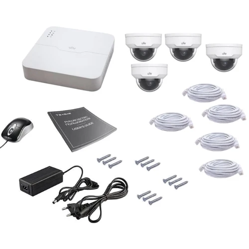 Комплект відеоспостереження Uniview 4DOME 4MEGA