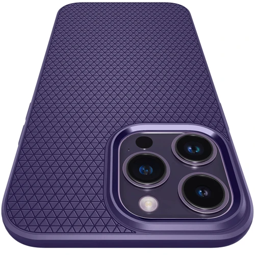 Чохол для iPhone Spigen Liquid Air Deep Purple (ACS05578) для iPhone 14 Pro фото 7