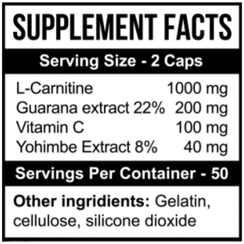 Жиросжигатель MST Nutrition L-Carnitine Pro 30 90 caps: Стать унісекс