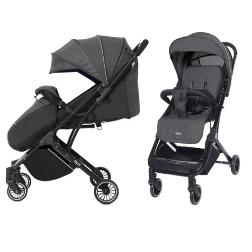 Прогулянкова коляска Tilly Bella Dark grey ( T-163): Матеріал коліс полиуретан