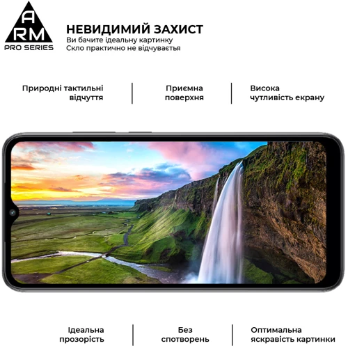 Аксесуар для смартфона ArmorStandart Tempered Glass Pro Black для Xiaomi Redmi A2 (ARM66569) фото 4