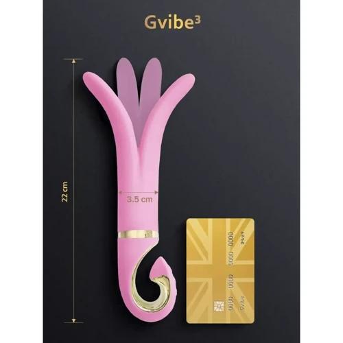 Вибратор для разных зон Gvibe 3 Pink Gift Box