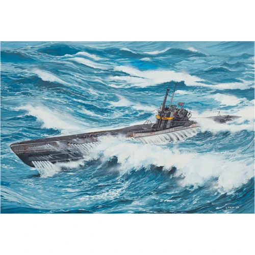 Сборная модель-копия Revell Подводная лодка Type VII C/41 Уровень 4 (RVL-05100) фото 10