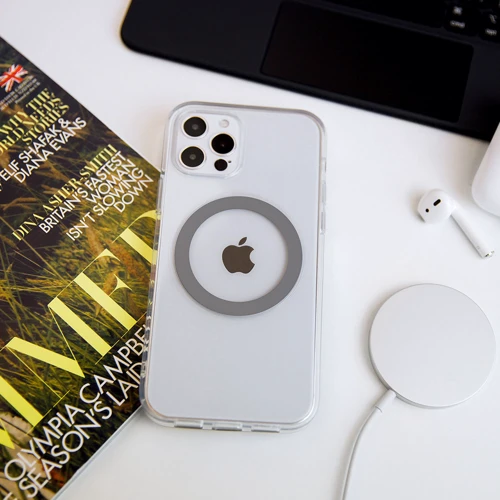 Чехол для iPhone Switcheasy MagClear Space Gray (GS-103-121-225-102) for iPhone 12 mini фото 10