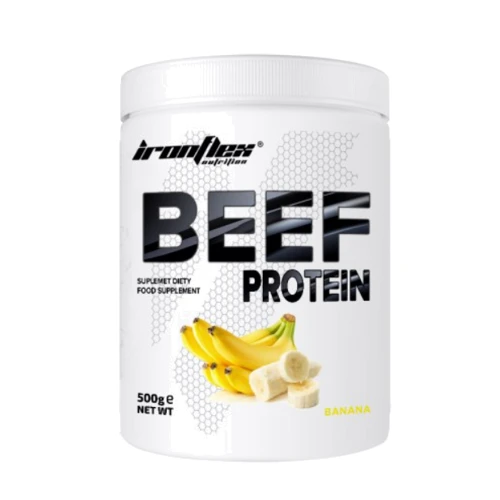 Протеин IronFlex Beef Protein 500 g / 16 servings / banana