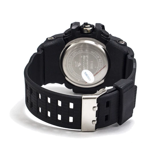 Наручний годинник Skmei 1155B Black White (1155BBOXBW): Тип чоловічі