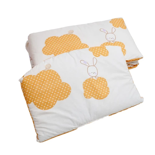 Бампер Twins Comfort Горошки оранжевый (2051-C-021)