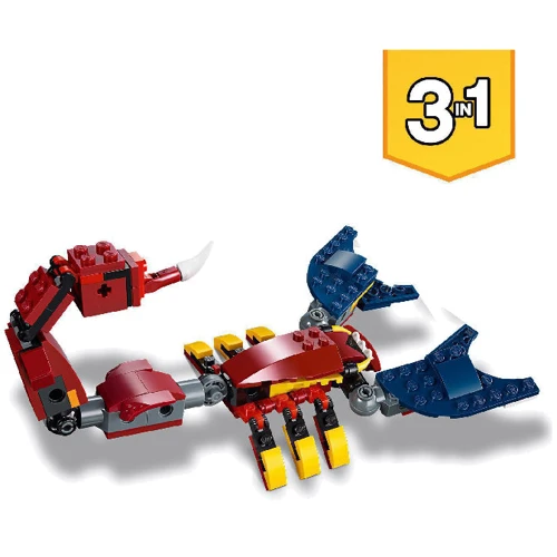 LEGO Creator Огненный дракон (31102) фото 4