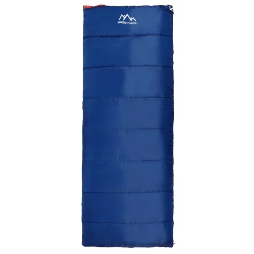 Спальный мешок SportVida L Blue/Grey (SV-CC0067): Материал внешней ткани 210Т Polyester Ripstop