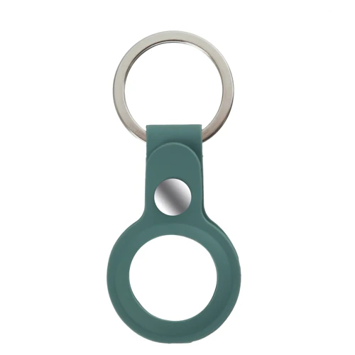 ArmorStandart Silicone Ring with Button Dark Green for AirTag (ARM59155)