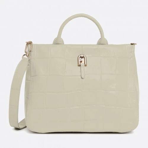 Женская сумка тоут Furla Palazzo S Tote серая (WB00345BX0044M7Y00)