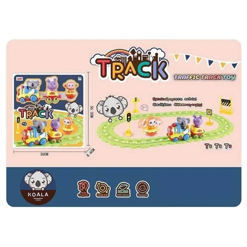 Железная дорога Yonghuida на батарейках со звуком (669-108): Тип набор