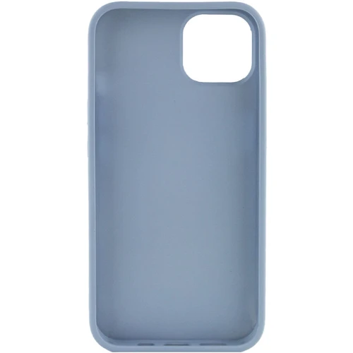 Чехол для iPhone TPU Case Bonbon Metal Style Mist Blue for iPhone 13 Pro Max: Материалы Силикон