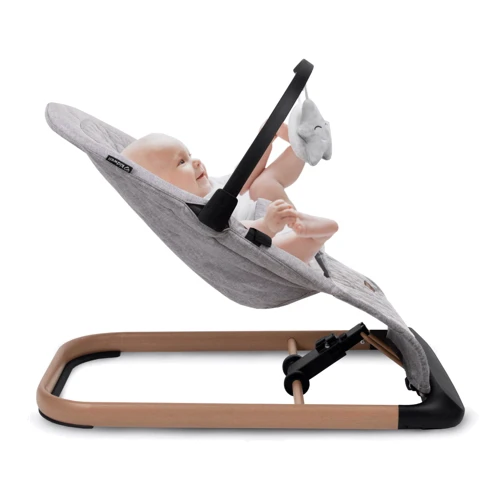 Кресло-качалка Kidwell LARO Full Grey/Wooden (Hnrt_4872): Возраст с рождения