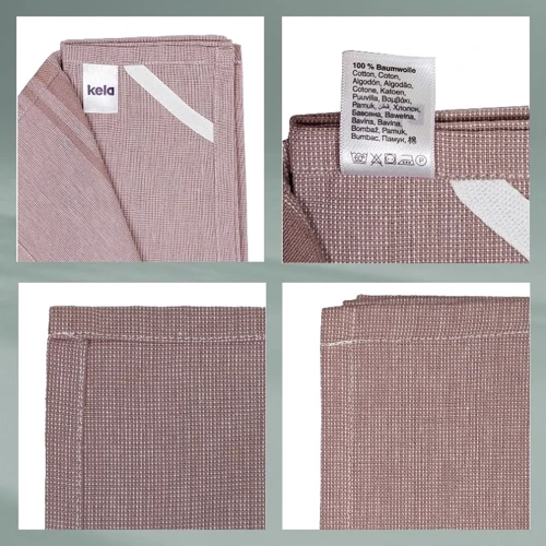 Рушник KELA Tia колір нуга зі смужкою 70x50 см (12741)