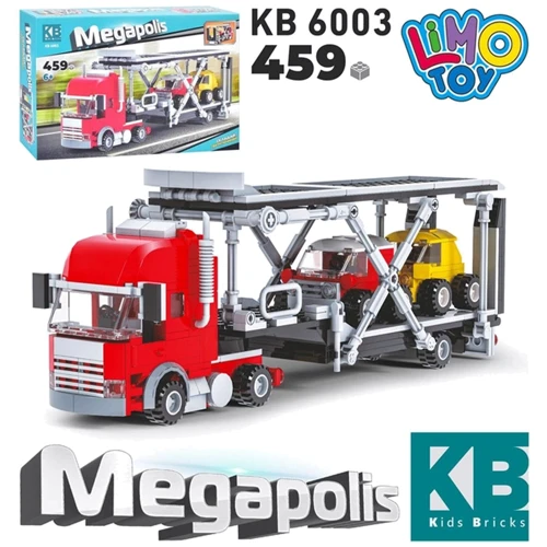 Конструктор LimoToy трейлер, машинки, 459 дет. (KB 6003): undefined undefined