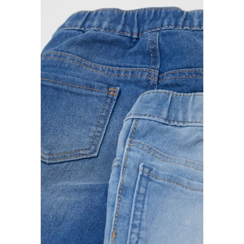 Джеггинсы H&M 6934369 74 см синие (2 шт.): Пол Мальчик