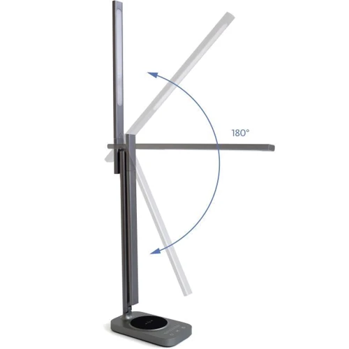 Настольная светодиодная лампа FunDesk LC2 с беспроводной зарядкой