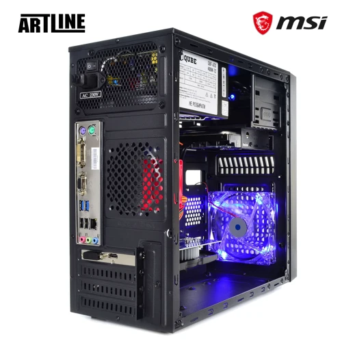 Персональный компьютер (ПК) ARTLINE Home H52 (H52v05): Объем накопителя 1 ТБ HDD + 240 ГБ SSD
