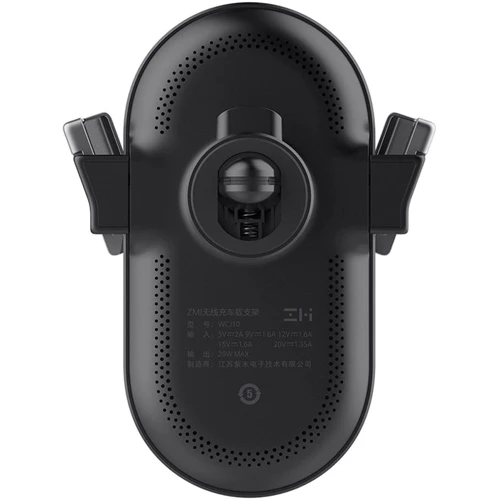 Держатель Xiaomi ZMI Car Holder Wireless Charger Air Vent 20W Black (WCJ10): Совместимость универсальный