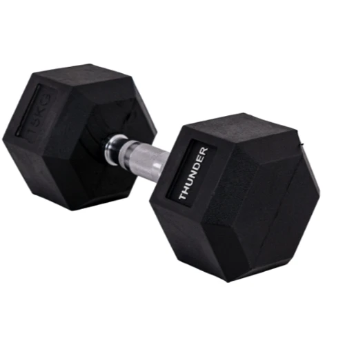 Гантель Thunder 15 кг (HEXAGONAL-DUMBBELLS-15KG): Тип использования домашнее