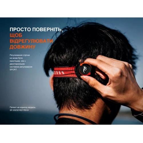 Фонарь туристический Fenix HL18R-T V2.0 черный (HL18RT20BL) фото 10