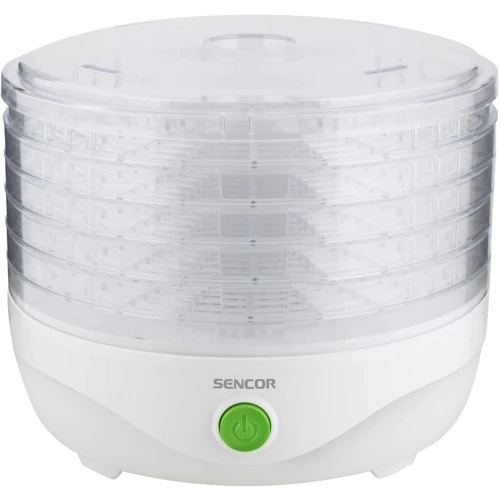 Сушка овощей Sencor SFD 750WH: Габариты, см 230 × 230 × 190/230 мм