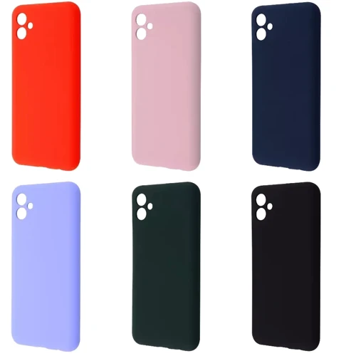 Чехол для телефонов WAVE Full Silicone Cover Red for Samsung A042 Galaxy A04e: Тип накладка на заднюю часть