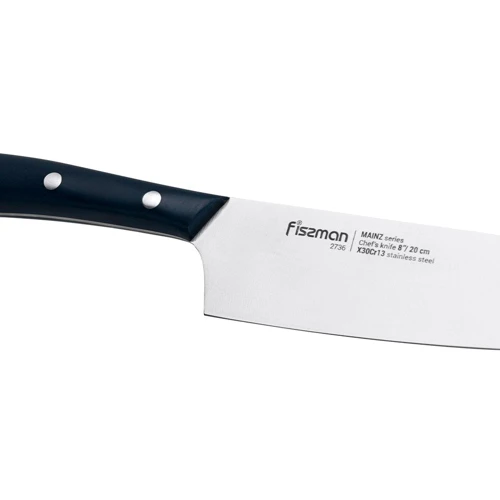 Ніж кухарський Fissman Mainz 20 см (2736): Рукоятка Пластик Soft Touch