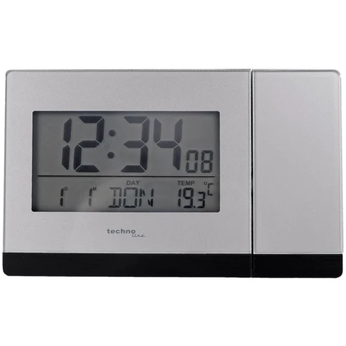 Часы настольные Technoline WT538 Silver/Anthracite (DAS301198)