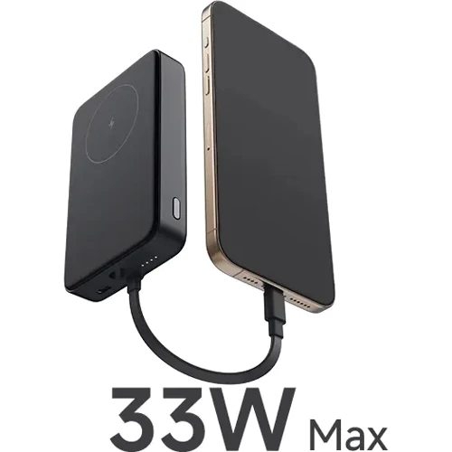 Внешний аккумулятор Xiaomi Power Bank 10000mAh Magnetic Integrated Cable 33W Dark Gray (BHR9823GL)