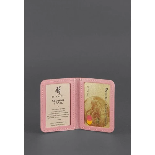 Жіночий Картхолдер BlankNote рожевий (BN-KK-5-pink-peach): Стать Женский