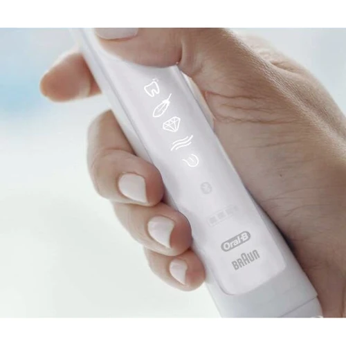 Зубная щетка Braun Oral-B Genius 9600 White: Технология чистки возвратно-вращательная
