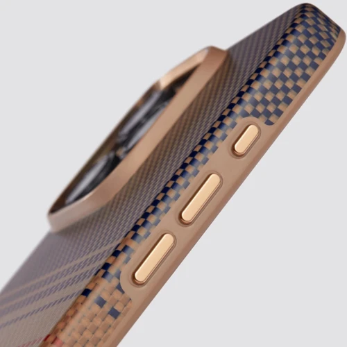 Чохол для iPhone Pitaka Military-Grade Protective Case Sunset (KI1601PPSUM) для iPhone 16 Pro Max: Матеріали Арамід