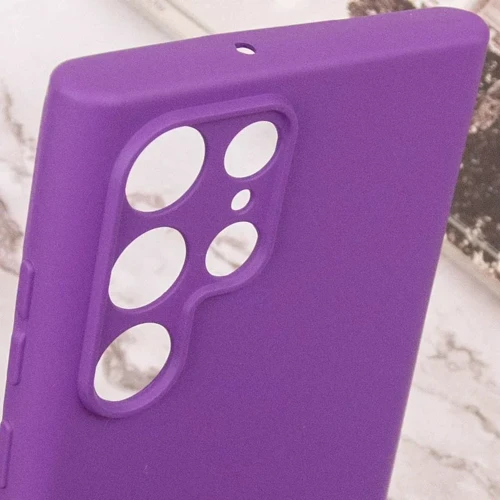 Чохол для телефона Lakshmi Case Silicone Cover Full Camera Purple для Samsung S928 Galaxy S24 Ultra: Плівка в комплекті нет