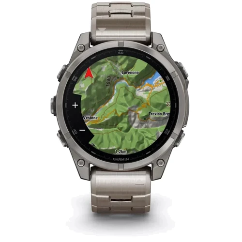 Смарт-часы Garmin Fenix 8 AMOLED 47mm Sapphire Titanium with Vented Titanium Bracelet (010-02904-40): Виды спорта Дайвинг, Парусный спорт, Серфинг, Гольф, Плавание, Велоспорт, Бег
