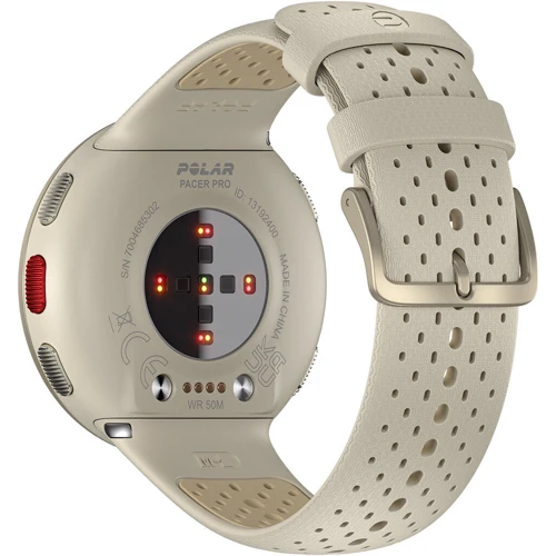 Смарт-часы Polar Pacer Pro Champagne Gold (S-L) (900108611): Особенности Компас, Водонепроницаемые, С большой автономностью