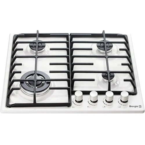 Варочная поверхность BORGIO 6942-17 FFD white Enamelled: Расположение панели фронтальное