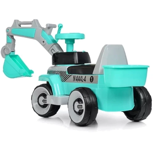 Толокар Bambi Трактор 2в1 бірюзовий (M 4144L-4)