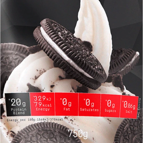 Протеин Prozis Zero Diet Whey 750 g /35 servings/ Cookies Cream: Вкус Печенье с кремом