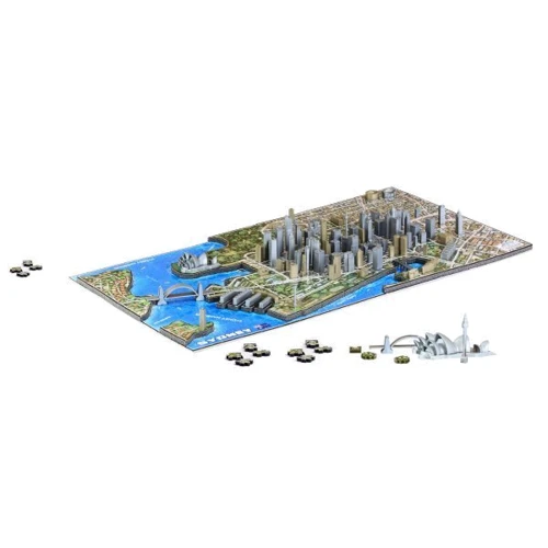 Пазл 4D Cityscape Сидней Австралия (40032): Вид наука и техника