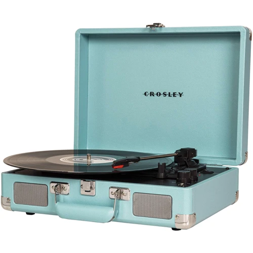 Виниловый проигрыватель Crosley Cruiser Deluxe (Turquoise): Скорость, об/мин 78, 33, 45