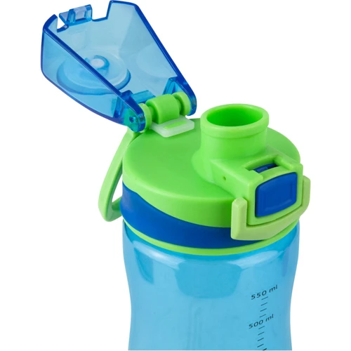 Пляшка для води Kite, 650 мл, блакитний (k20-395-02): Тип пляшка