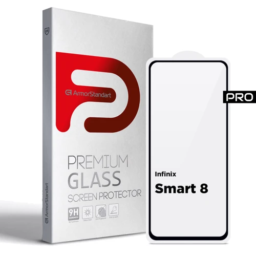 ArmorStandart Tempered Glass Pro Black for Infinix Smart 8 (ARM73226)