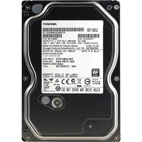 Внутренний жесткий диск Toshiba DT01ABA100V
