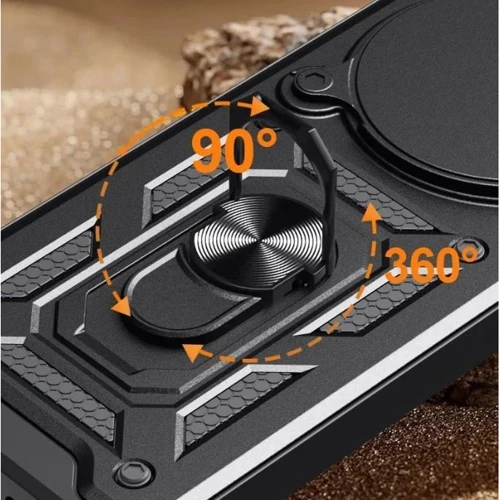 Чохол для телефона Mobile Case Camshield Serge Ring Black для Xiaomi Redmi Note 14 Pro+: Колір черный