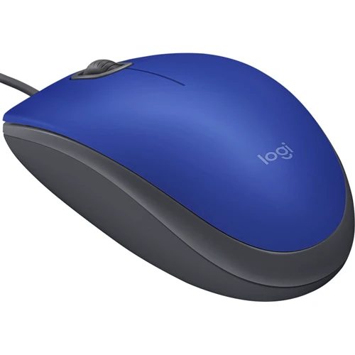 Мышь Logitech M110 Silent (910-005488) Blue: Интерфейс подключения USB