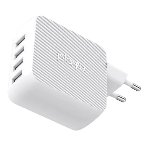 Зарядное устройство Playa by Belkin Wall Charger Home 4xUSB 40W 2.4A White (PP0003VFC2-PBB): Кабель в комплекте отсутствует