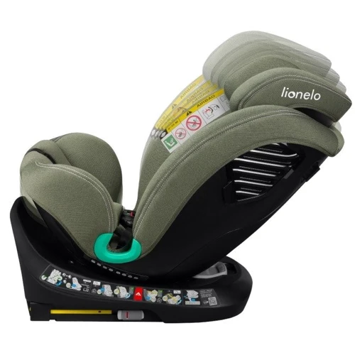 Детское автокресло Lionelo Bastiaan One I-size Green Olive (LO-BASTIAAN ONE I-SIZE GREEN OLIVE): Цвет оливковый