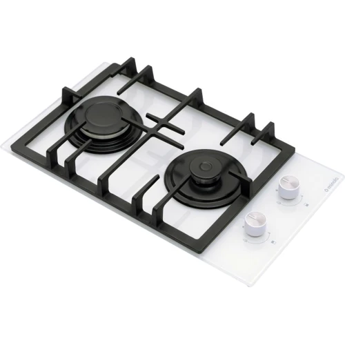 Варочная поверхность Minola MGG 31436 WH: Расположение панели спереди
